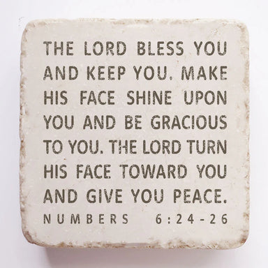 The Lord Bless You Marble Stone - Michigan Southern Charm