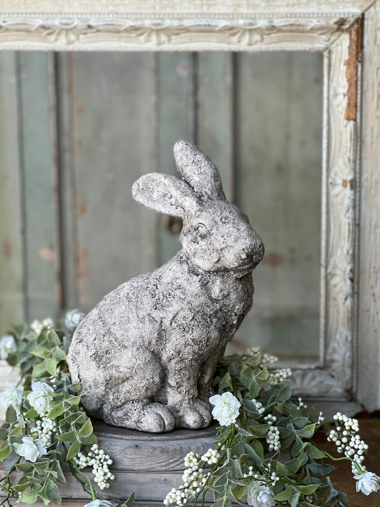 Sitting 12" Rabbit - Michigan Southern Charm