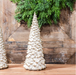 11.8" SNOWY GOLD TREE - Michigan Southern Charm