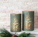 GREEN TIN TREE LANTERNS - Michigan Southern Charm