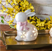 BOW BUNNY LED LIGHT UP 5" - Michigan Southern Charm