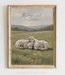 Jesus' Lambs Art Print - Michigan Southern Charm