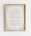 Psalm 23 Vintage Wall Art Print - Michigan Southern Charm