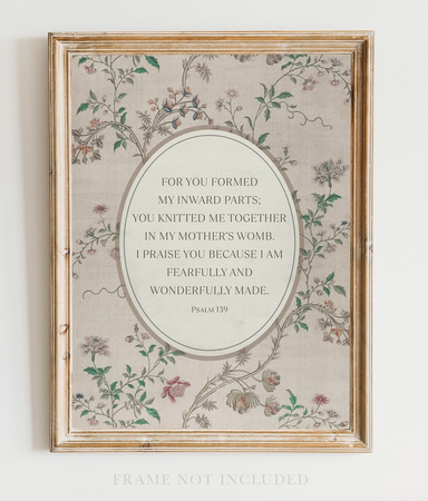 Wonderfully Christian Art Print - Michigan Southern Charm