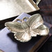 6" GOLD BUTTERFLY DISH - Michigan Southern Charm