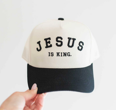 Jesus Is King - Unisex Christian Trucker Hat - Michigan Southern Charm