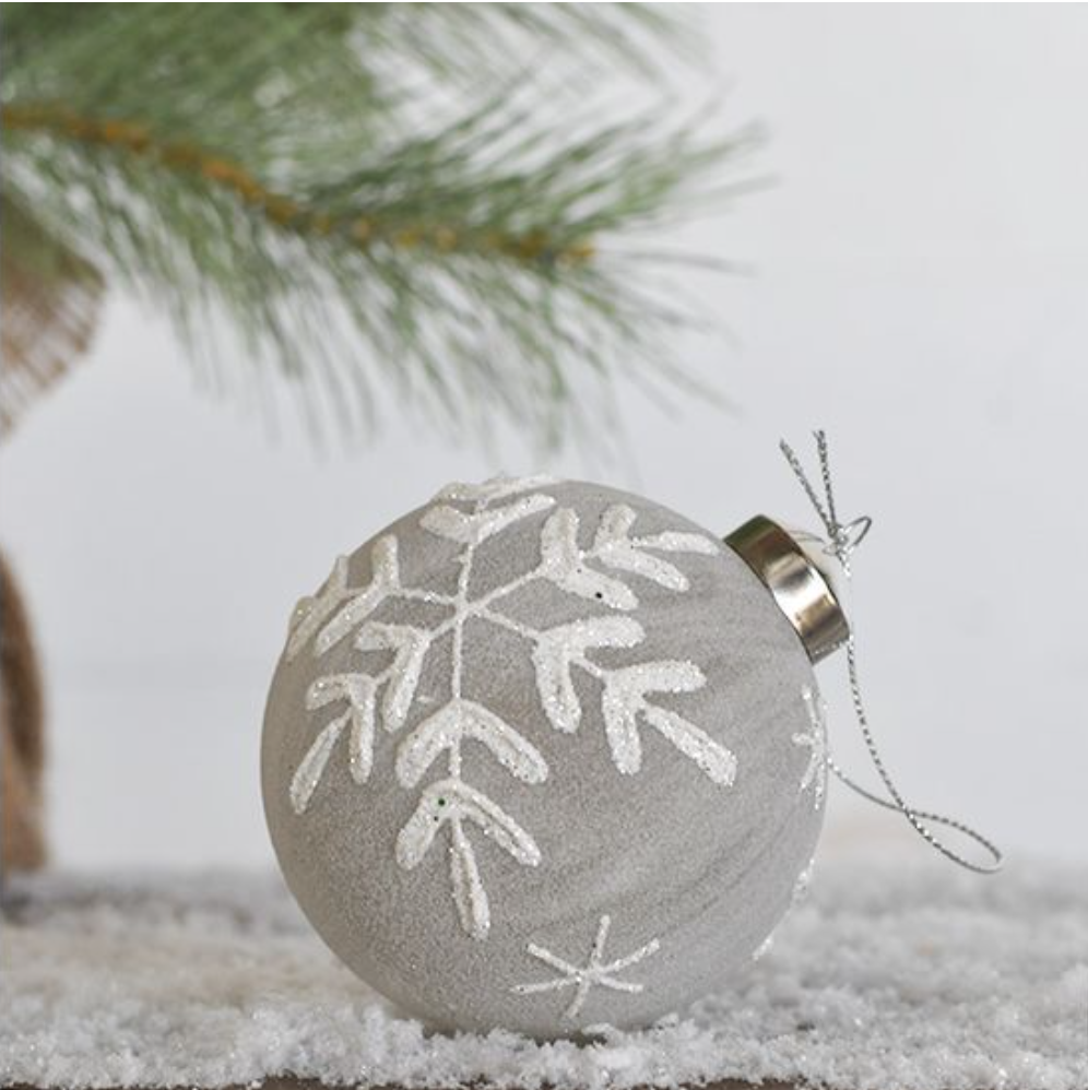 SNOWFLAKE ORNAMENT