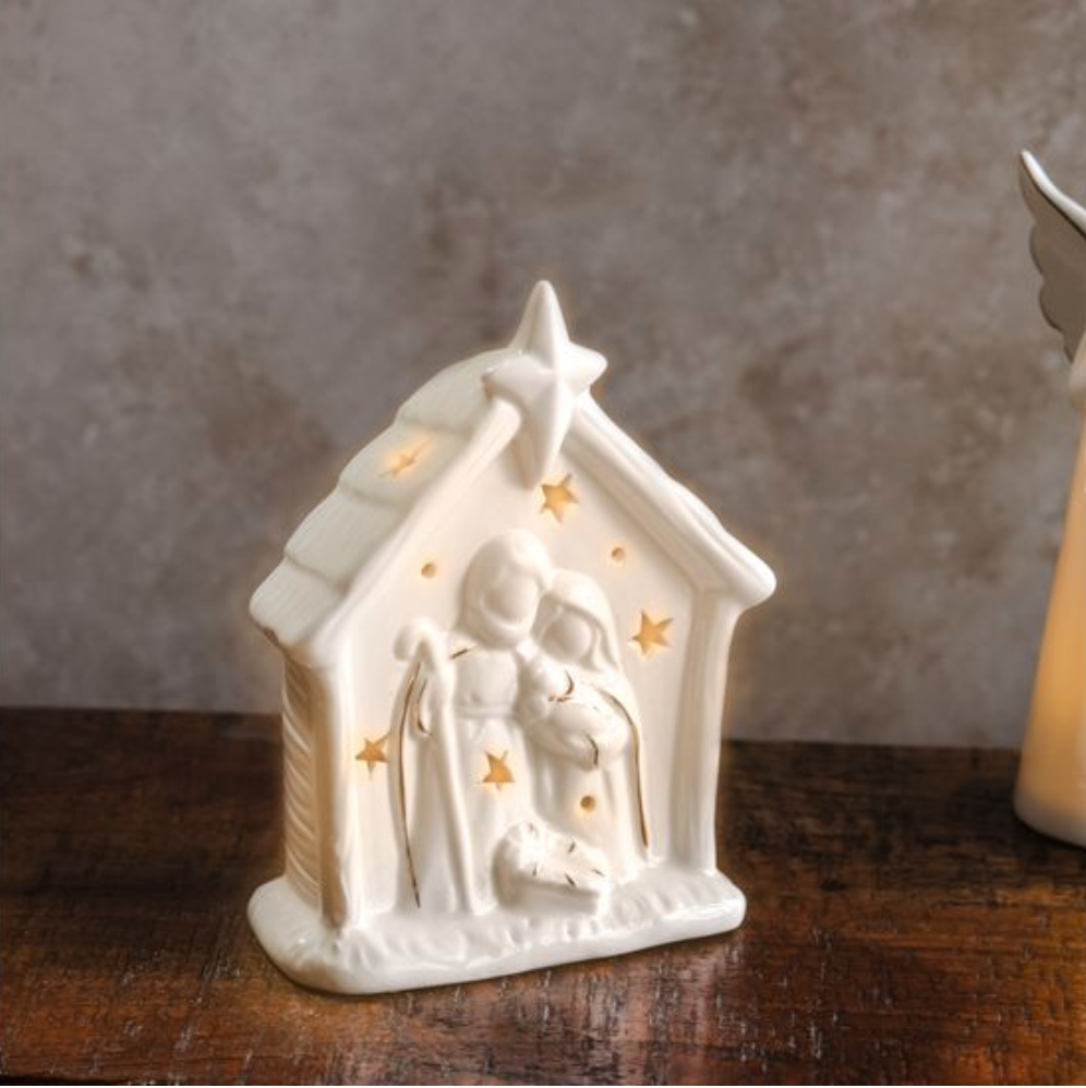 LED CERAMIC NATIVITY