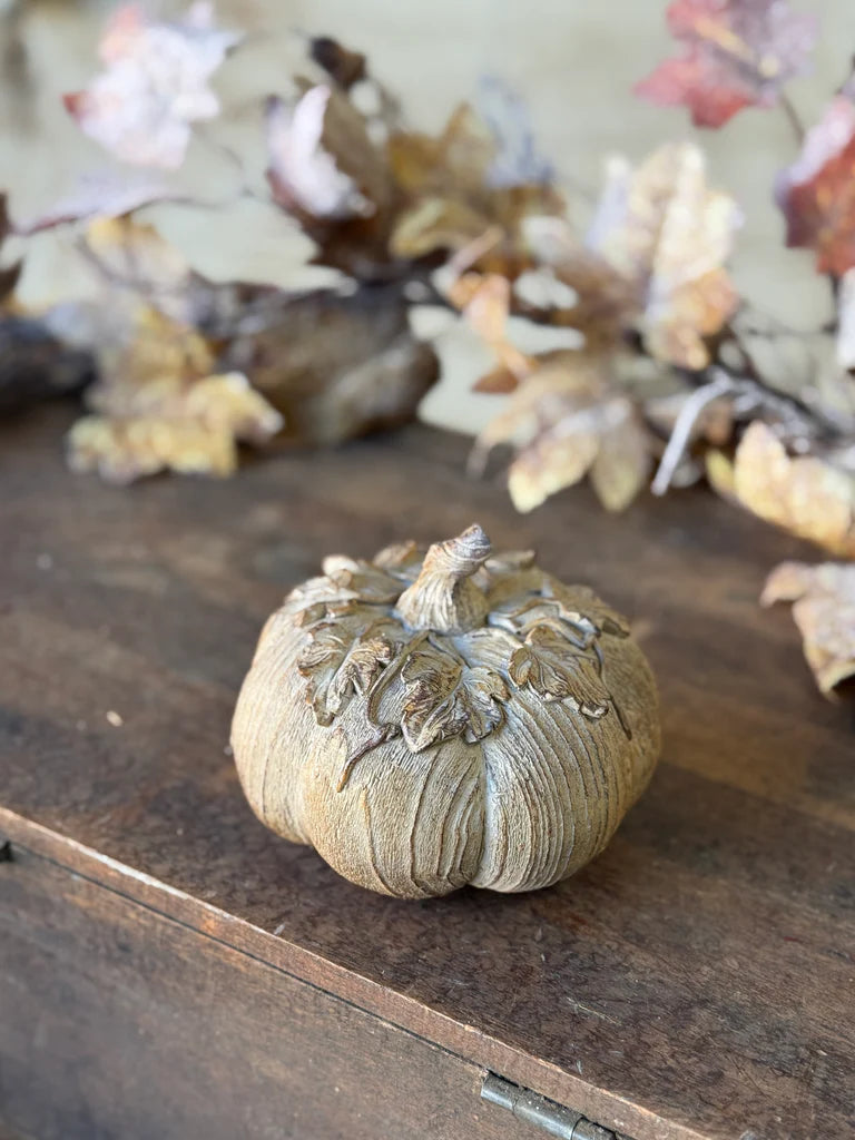 Furled Leaf Pumpkin Small