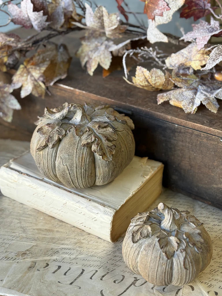 Furled Leaf Pumpkin Small