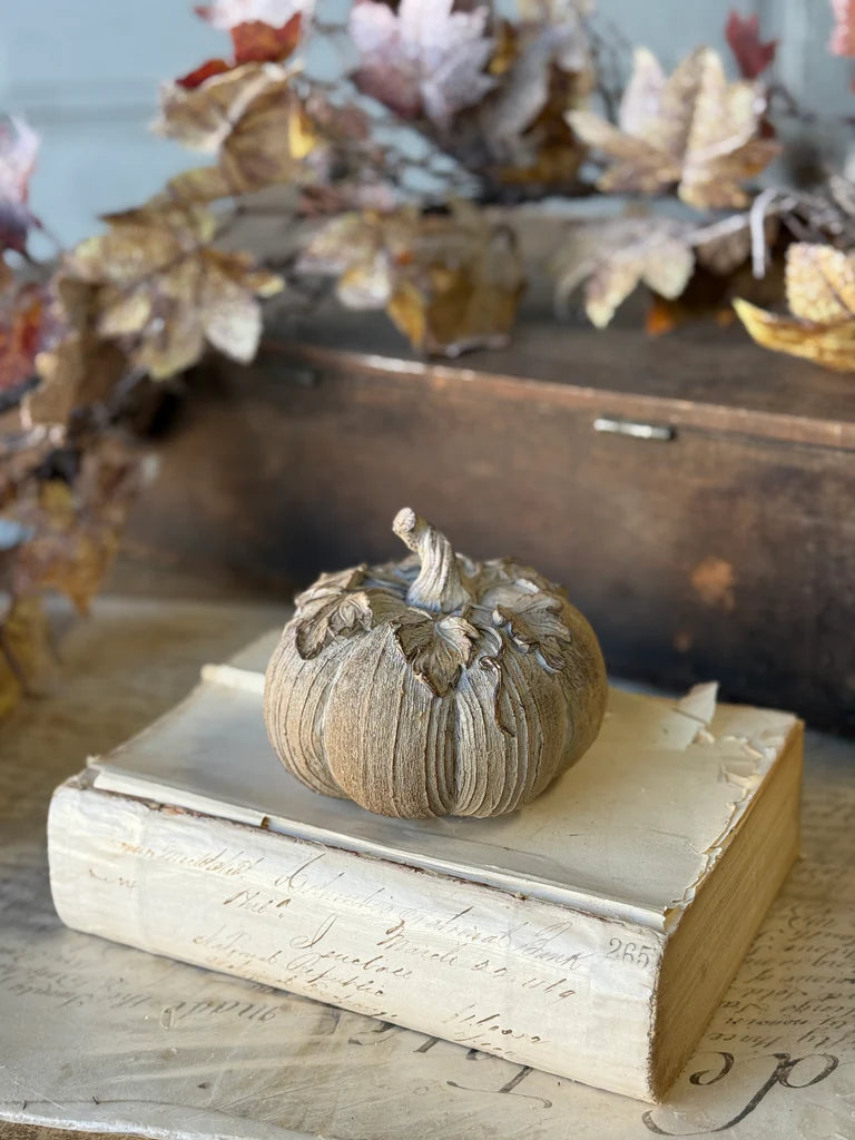 Furled Leaf Pumpkin Small
