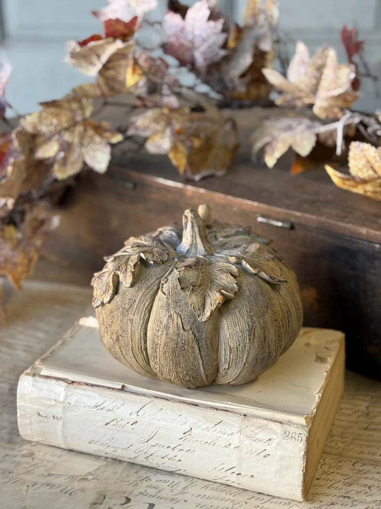 Furled Leaf Pumpkin | Large