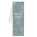 Bookmark Faux Leather Teal Be Still & Know Ps. 46:10 - Michigan Southern Charm