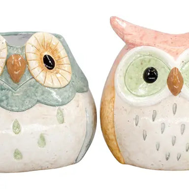 Porcelain Owls - Michigan Southern Charm