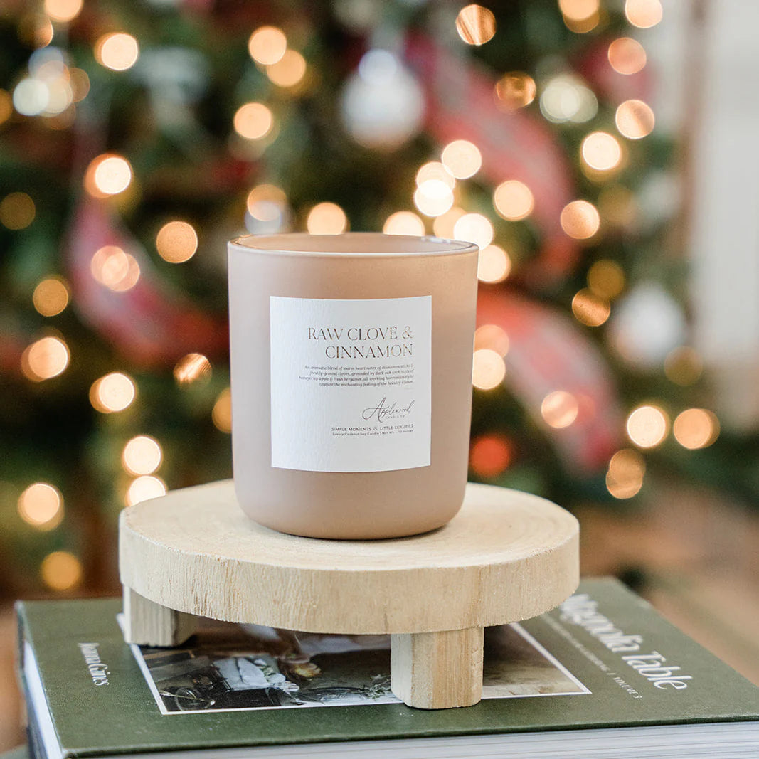 Raw Clove & Cinnamon Luxury Candle