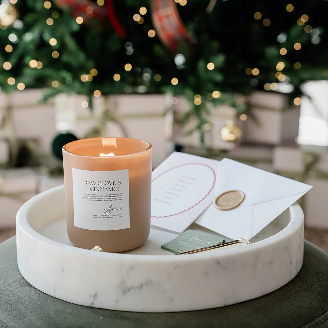 Raw Clove & Cinnamon Luxury Candle