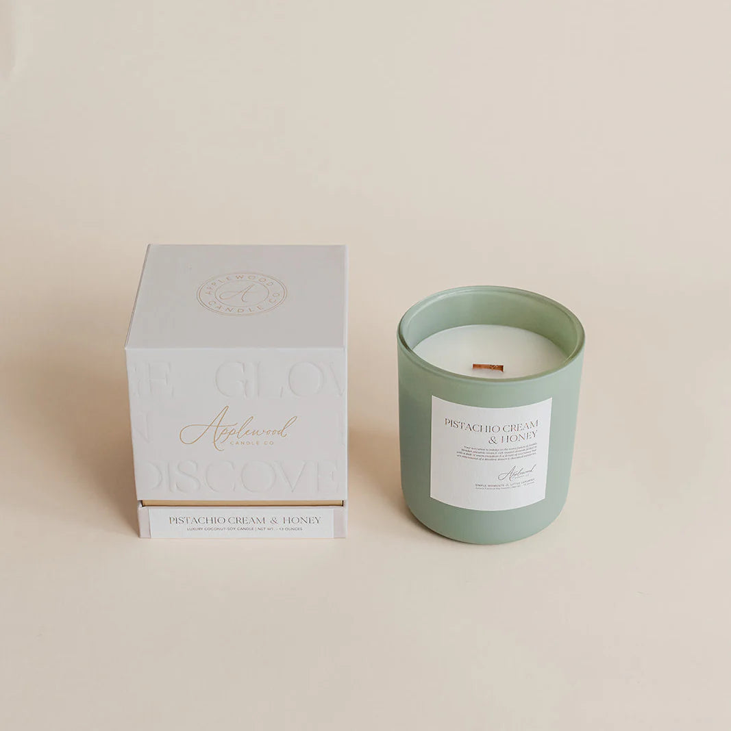 Pistachio Cream & Honey Luxury Candle