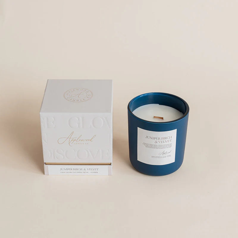 Juniper Birch & Velvet Luxury Candle