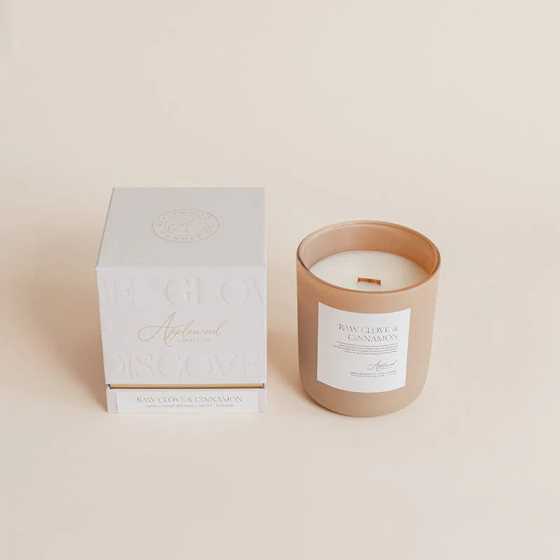 Raw Clove & Cinnamon Luxury Candle