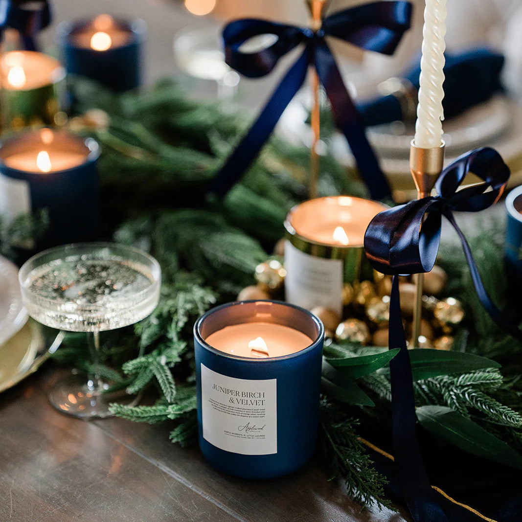 Juniper Birch & Velvet Luxury Candle