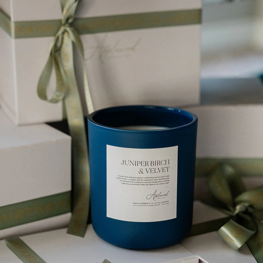 Juniper Birch & Velvet Luxury Candle