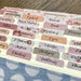 Cute Polka Dot & Floral  Bible Tabs - Michigan Southern Charm