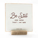Be Still 4x4 Shelf Sitter - Michigan Southern Charm