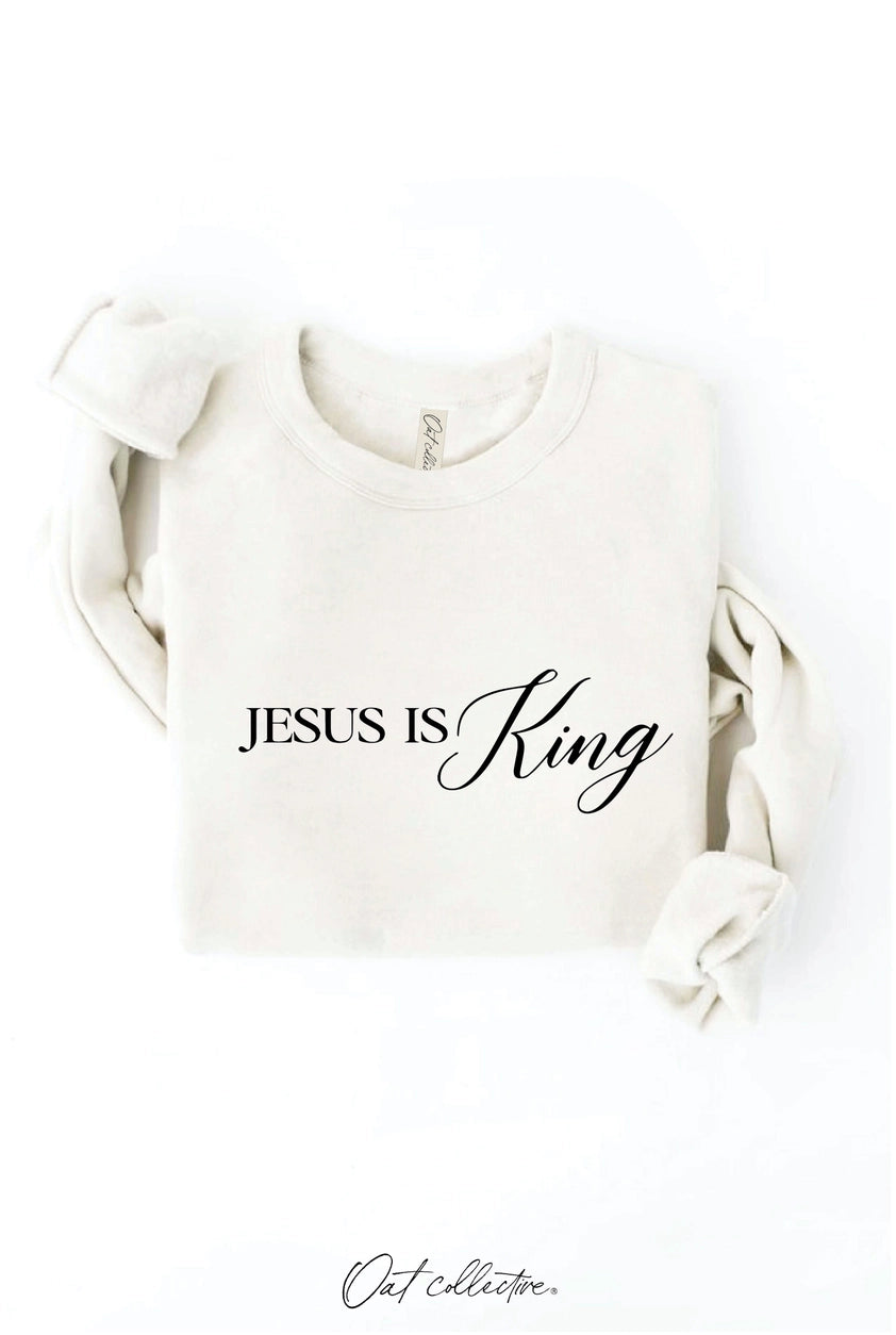 Jesus Is King Graphic Sweatshirt