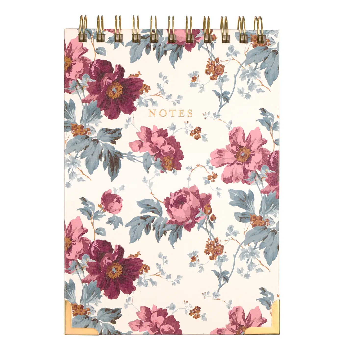 Heritage Blooms Floral Steno Notepad