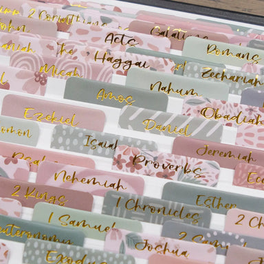 Spring Floral Bible Tabs - Michigan Southern Charm