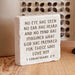 1 Corinthians 2:9 Marble Stone - Michigan Southern Charm