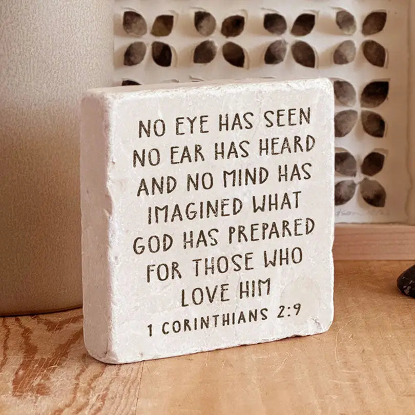 1 Corinthians 2:9 Marble Stone - Michigan Southern Charm