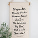 Waymaker Hanging Scroll Banner - Michigan Southern Charm