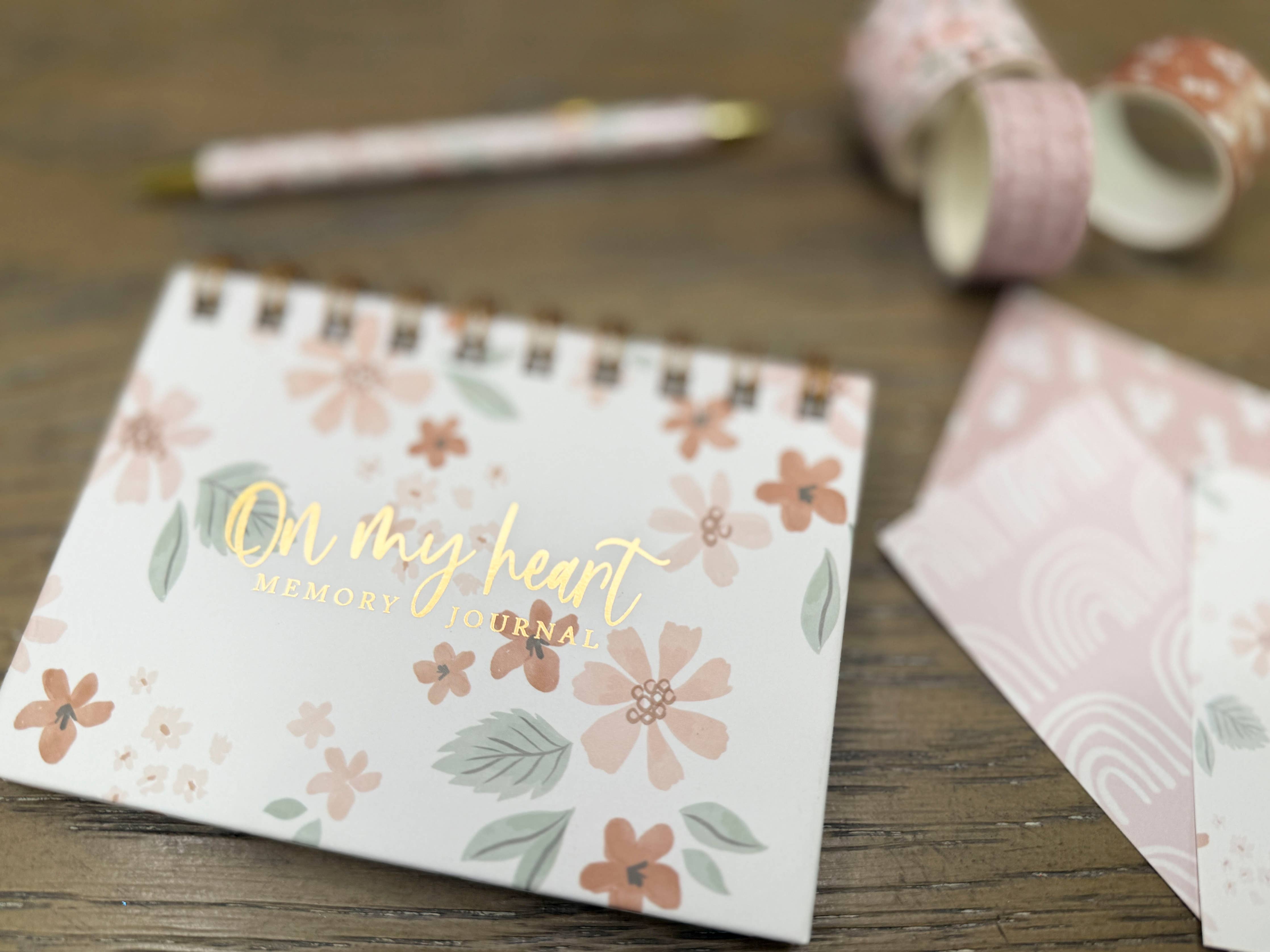 Fun Floral Scripture Memory Verse Journal