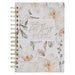 Journal Wirebound White Floral All Things For Good Rom. 8:27 - Michigan Southern Charm