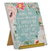 Scripture Cards W/Stand Floral - Michigan Southern Charm