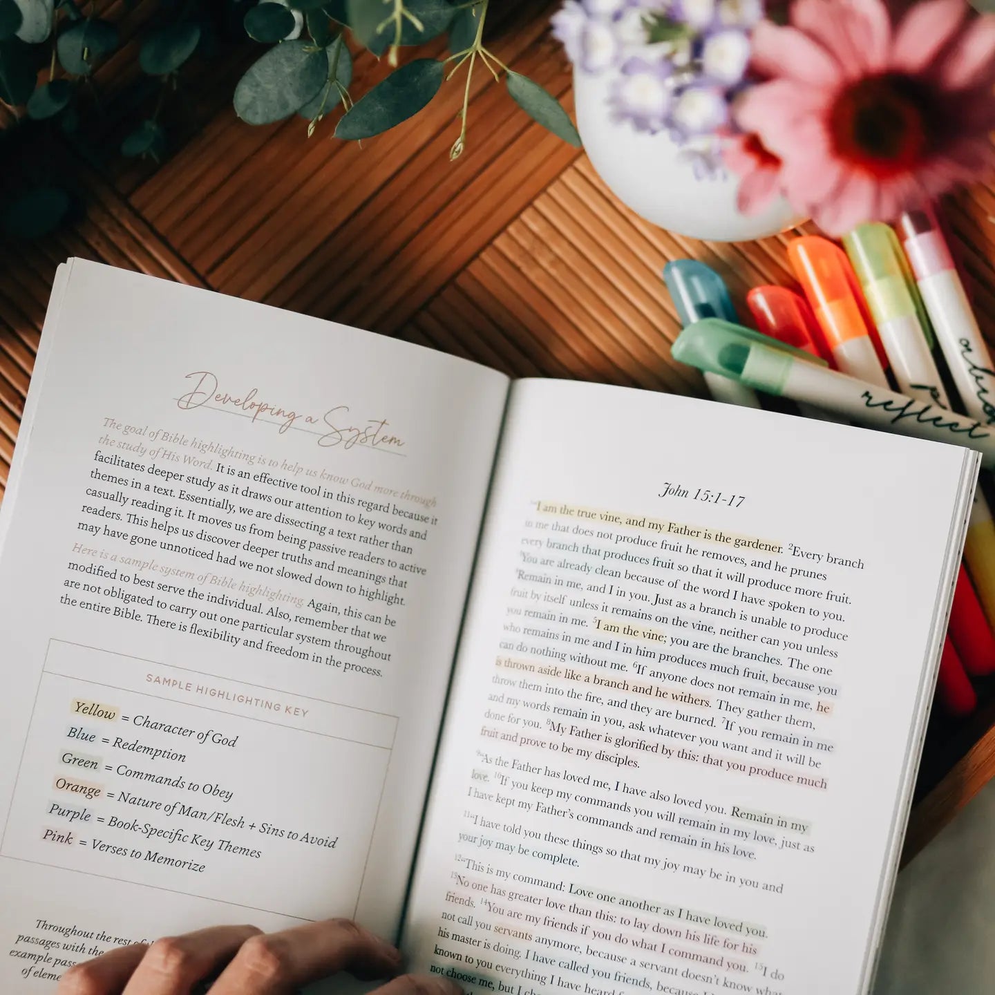 Bible Highlighting Guide - Michigan Southern Charm