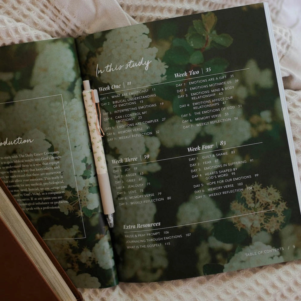 Emotions and the Heart Bible Study - Michigan Southern Charm