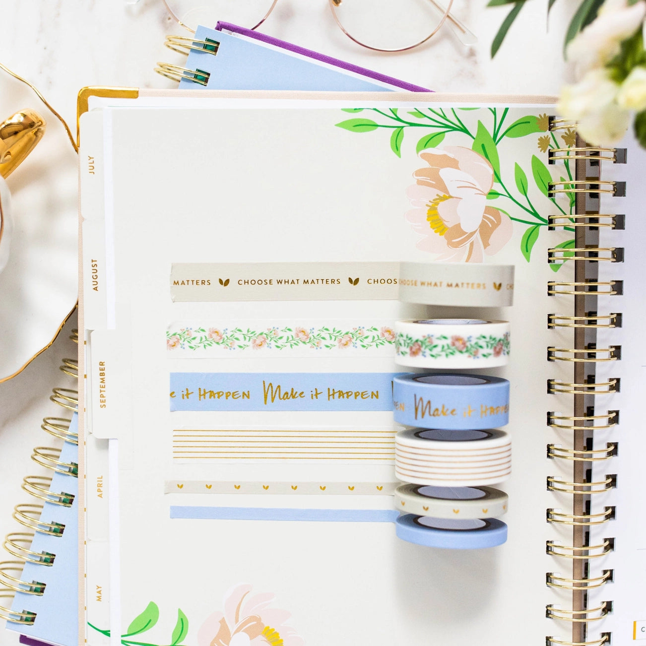 Bible Journaling Tending Tape - Michigan Southern Charm