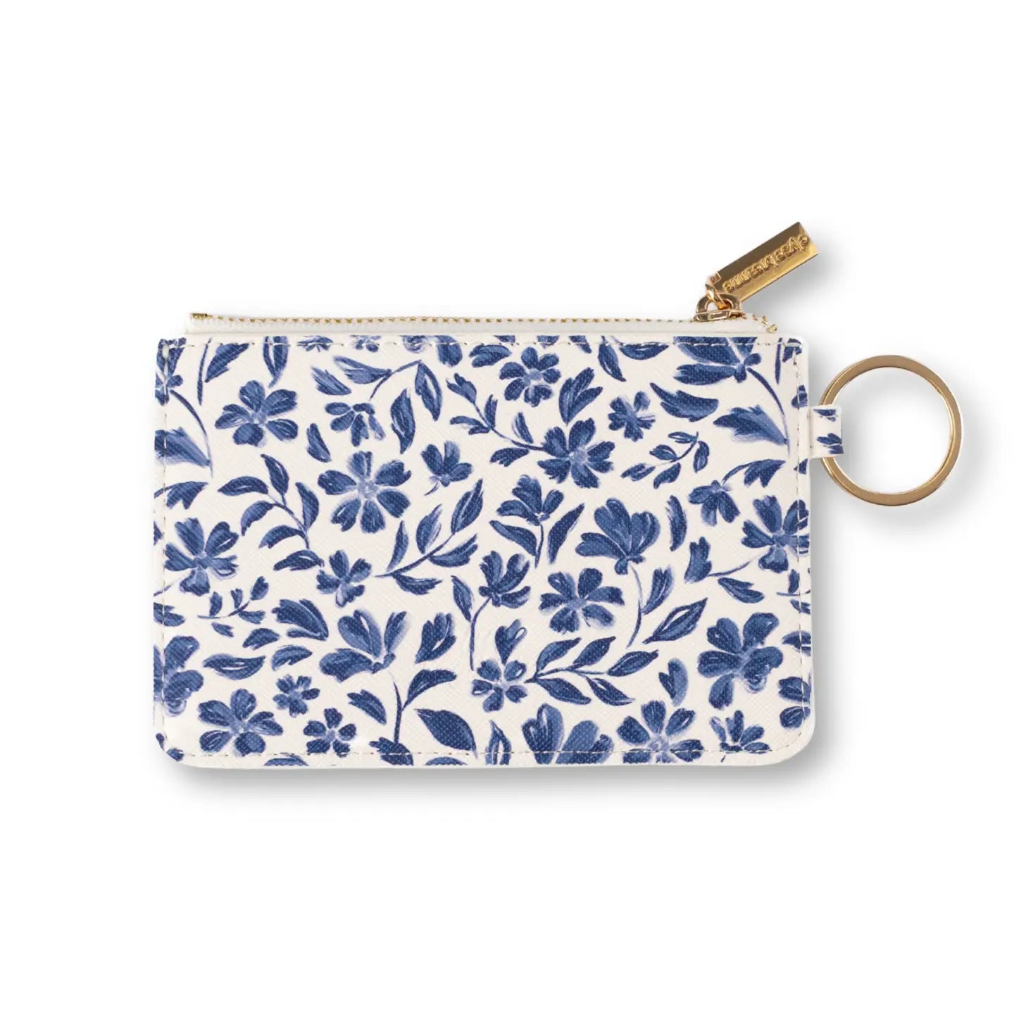 Porcelain Floral Id Holder