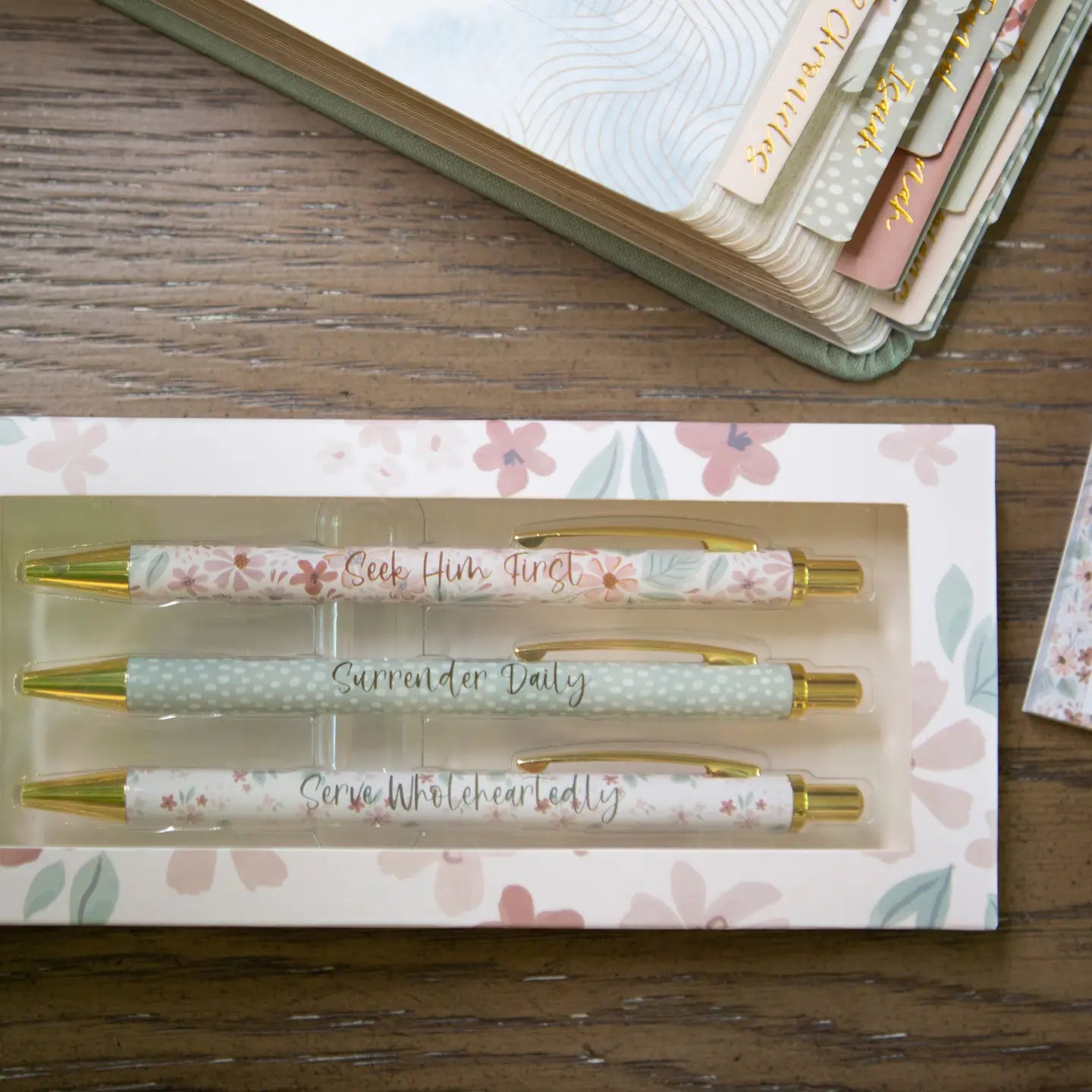 Spring Floral Pens For Bible Study - Michigan Southern Charm