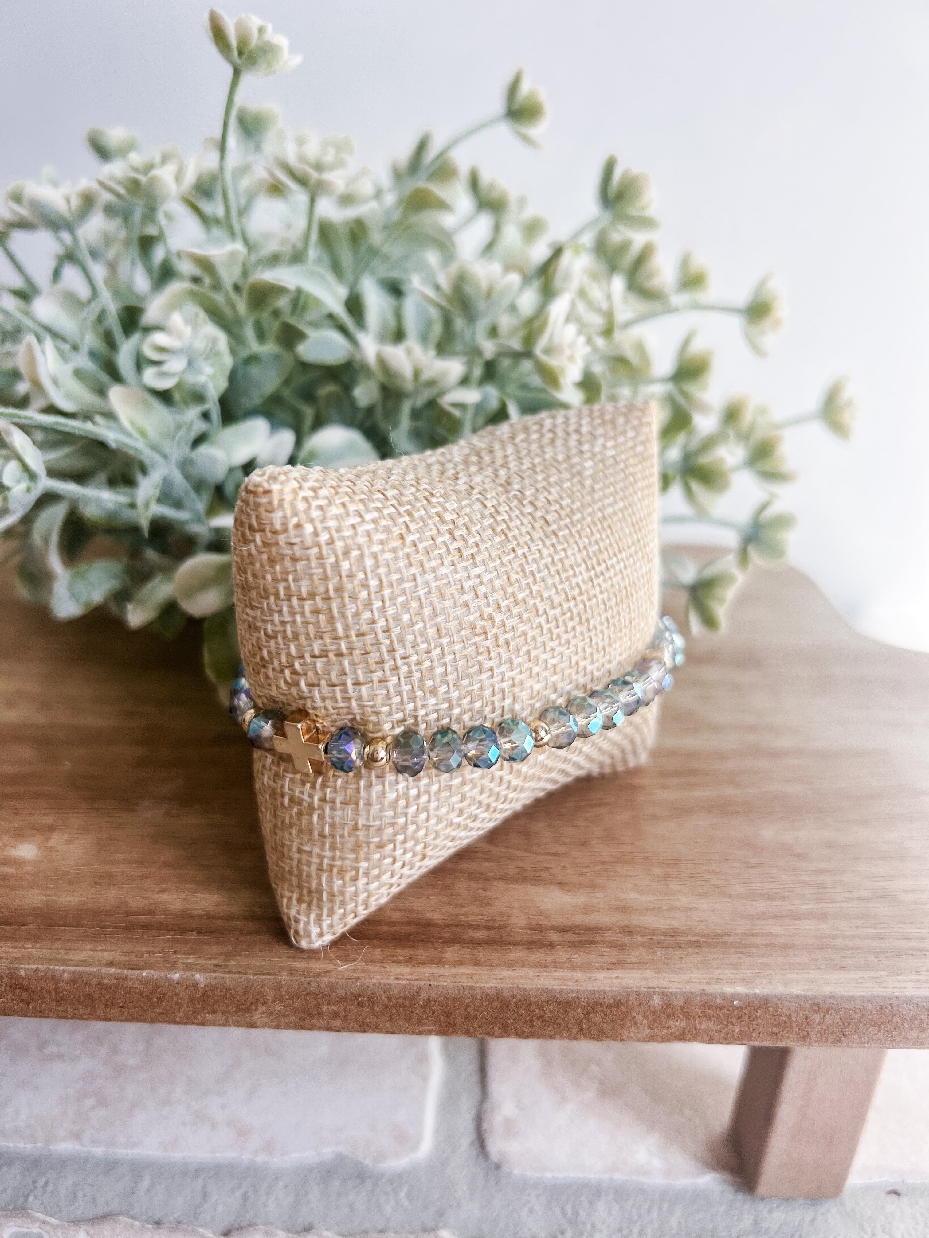 New Way Cross Bracelet - Michigan Southern Charm