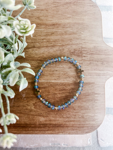 New Way Cross Bracelet - Michigan Southern Charm