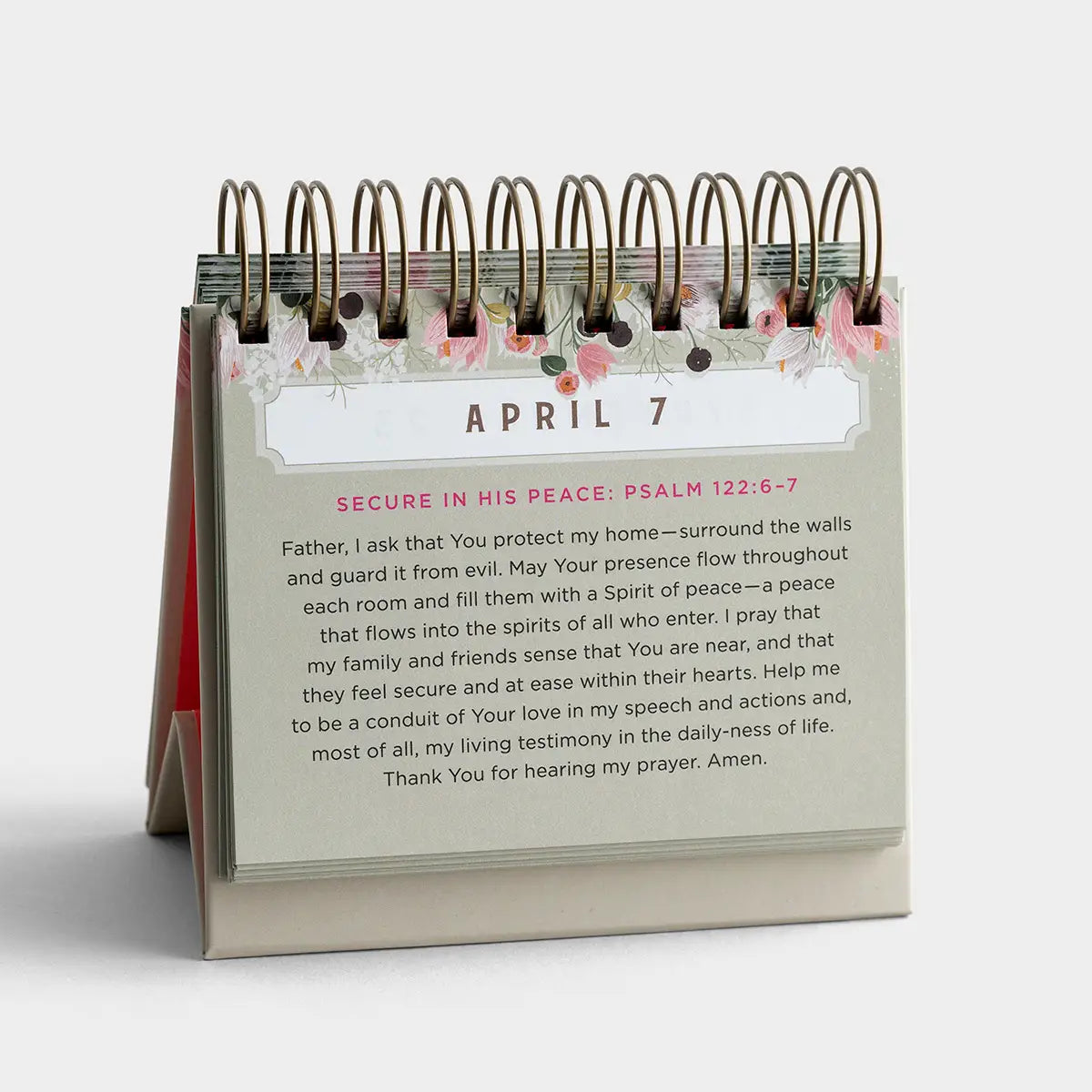 A Prayer A Day For Hope & Encouragement - Perpetual Calendar