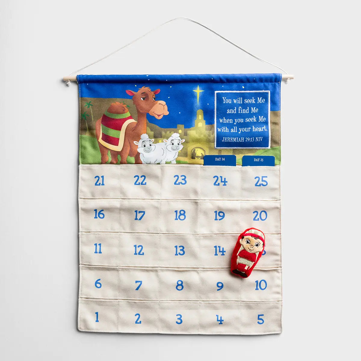The Shepherd on the Search - Fabric Advent Calendar - Michigan Southern Charm