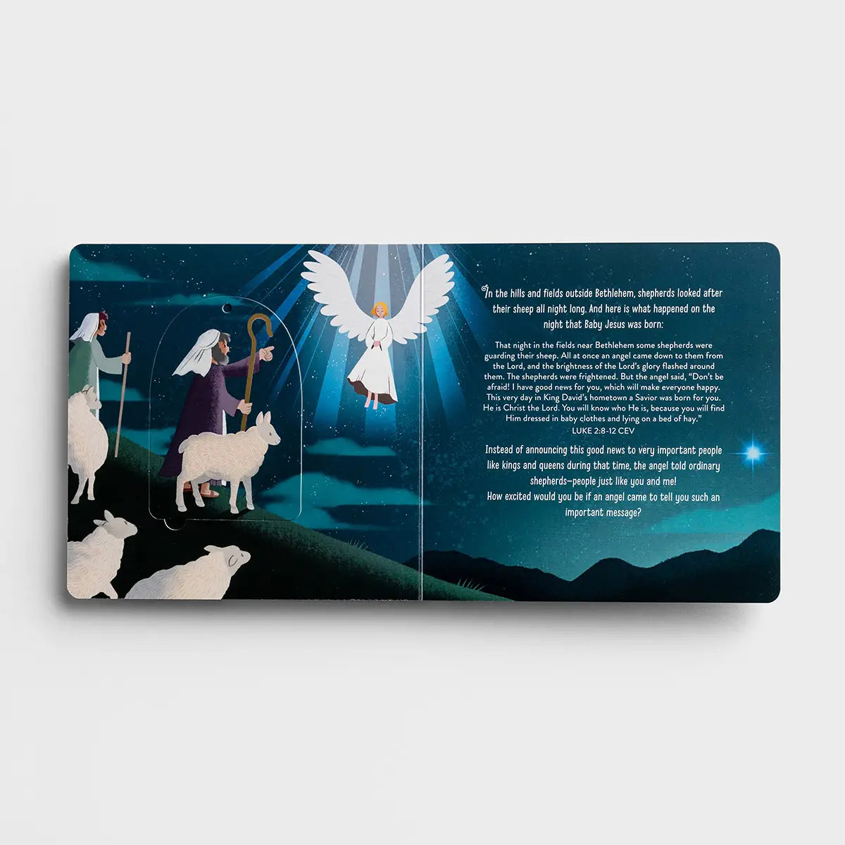 Jesus is Born: Nativity Ornament Board Book (Advent Devotional for Kids) - Michigan Southern Charm