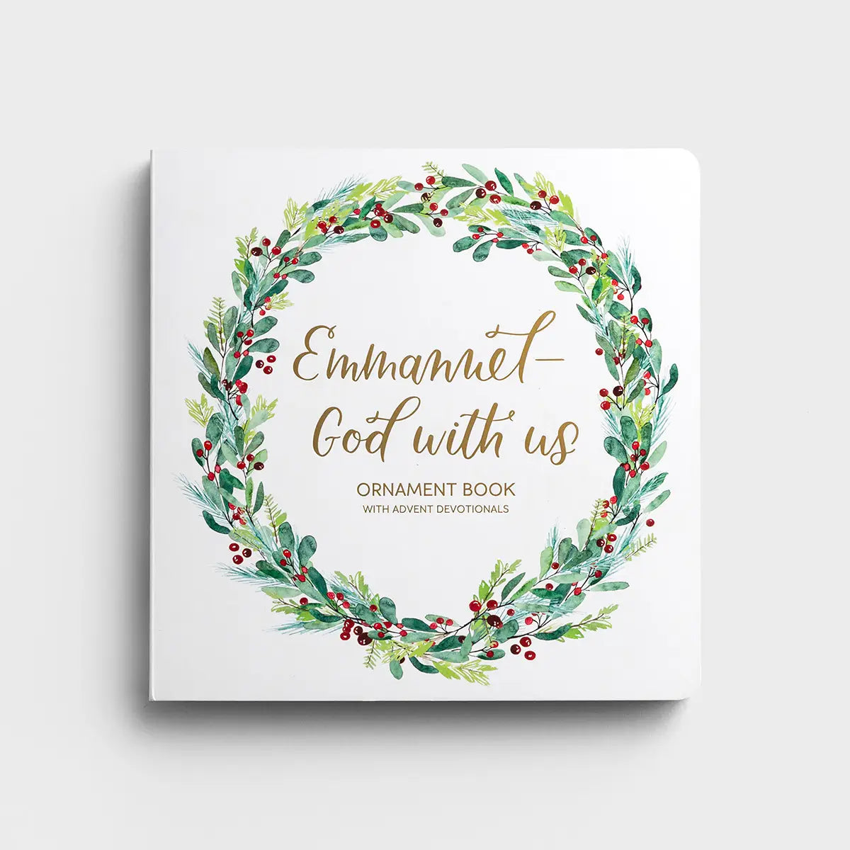 Emmanuel - God with Us: Ornament Book with Advent Devotionals - Michigan Southern Charm