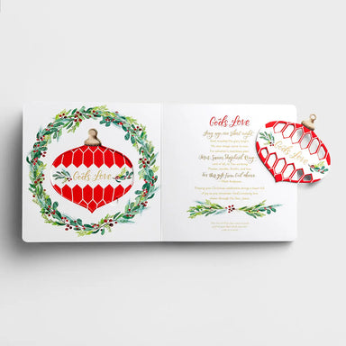Emmanuel - God with Us: Ornament Book with Advent Devotionals - Michigan Southern Charm