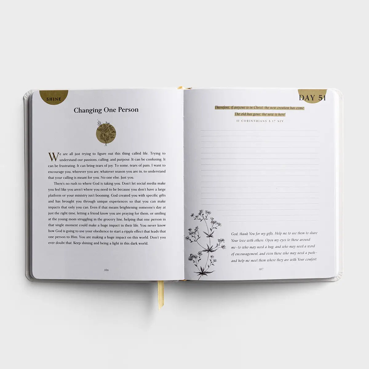 100 Days of Living Deeply Rooted - Devotional Journal