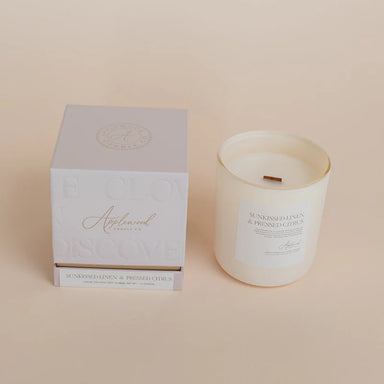 Sunkissed Linen & Pressed Citrus Luxury Candle